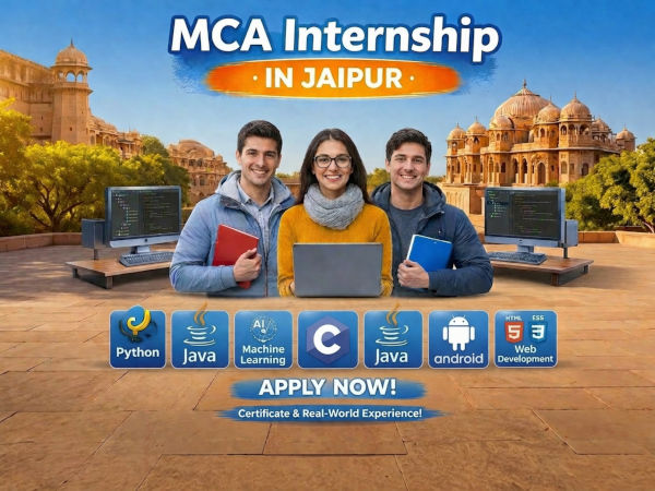 mca internship in jaipur